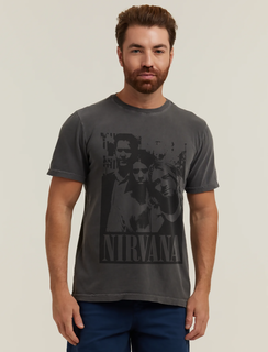 Nome do produtoT-SHIRT ESTONADA NIRVANA