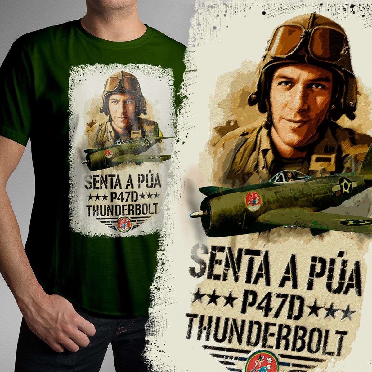 Nome do produto: T-SHIRT SENTA A PÚA