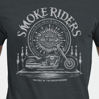 Nome do produtoT-SHIRT ESTONADA SMOKE RIDERS TRIBUTE