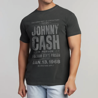 Nome do produtoT-SHIRT ESTONADA JOHNNY CASH