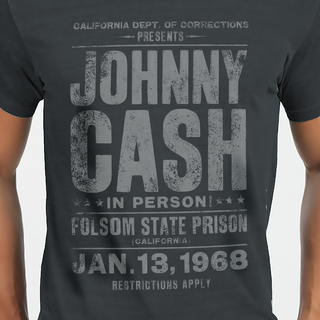 Nome do produtoT-SHIRT ESTONADA JOHNNY CASH