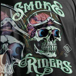 Tshirt Smoke Riders brain