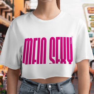 Nome do produtoTshirt Cropped MEIO SEXY