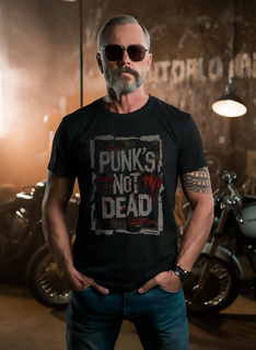 Nome do produtoT-SHIRT PRIME PUNK'S NOT DEAD