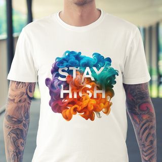 Nome do produtoT-SHIRT STAY HIGH