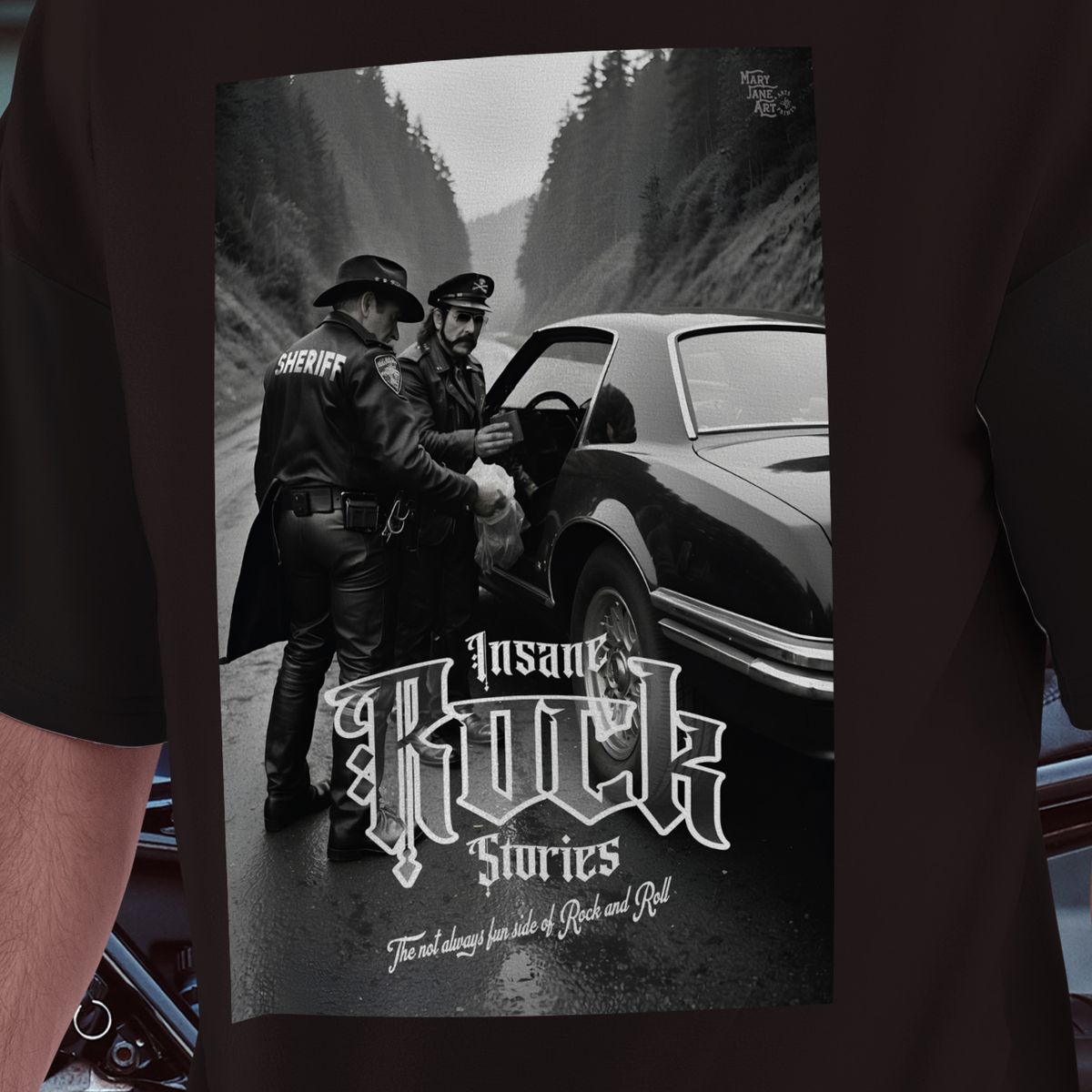 Nome do produto: Tshirt Plus Size INSANE ROCK STORIES Motorhead