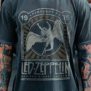 Nome do produtoT-SHIRT ESTONADA LED ZEPPELIN