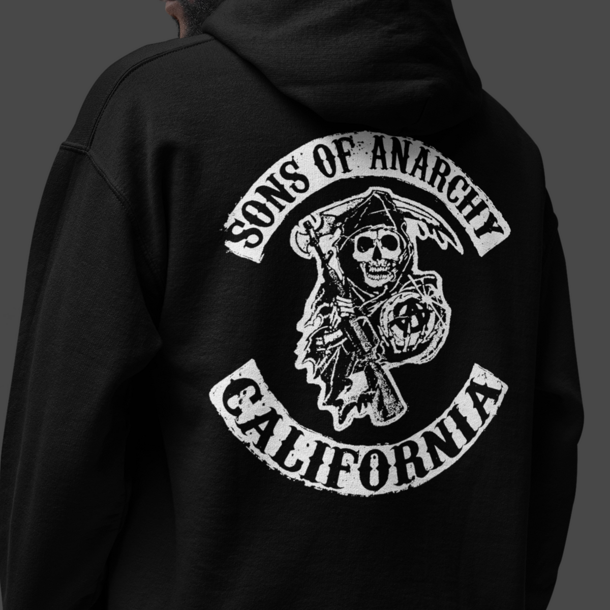 Nome do produto: MOLETON ZIPER SONS OF ANARCHY