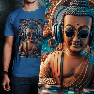 Nome do produtoT-SHIRT BUDA DJ HOUSE