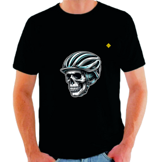 Camiseta Caveira Bike Legal