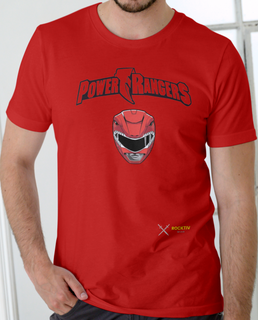 Camiseta - Power Rangers - Vermelho
