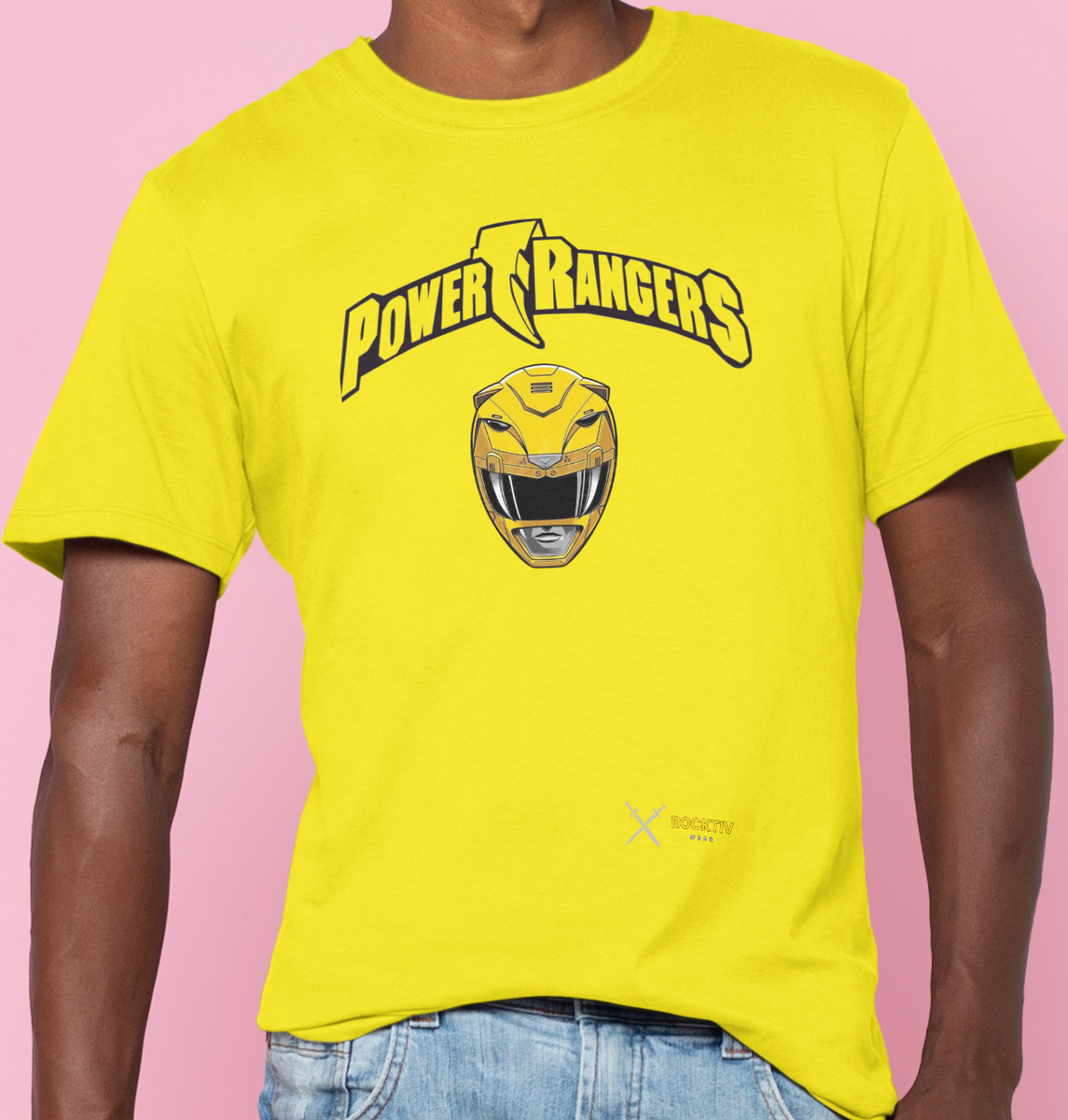 Nome do produto: Camiseta - Power Rangers - Amarelo