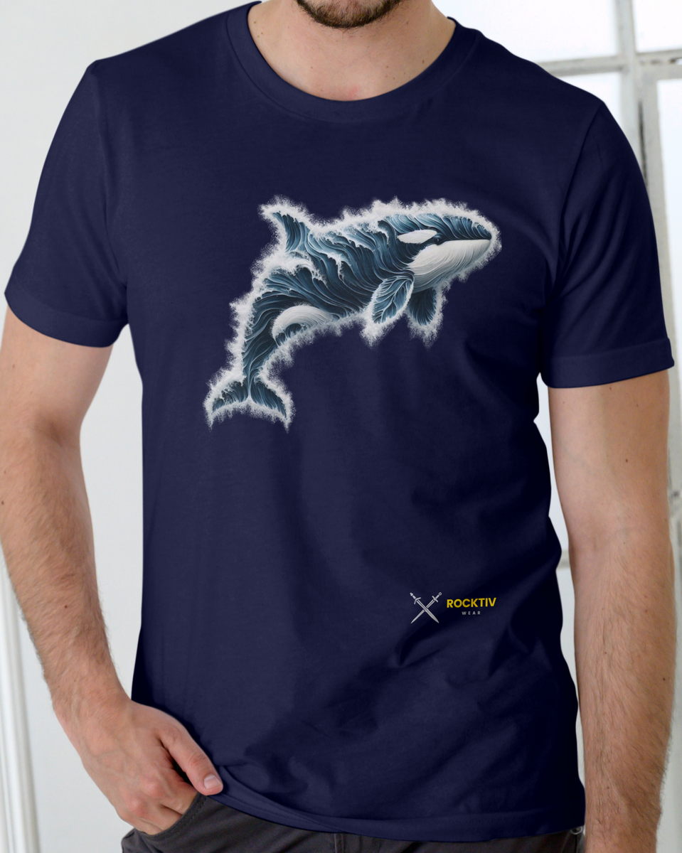 Nome do produto: Camiseta - Orca de ondas