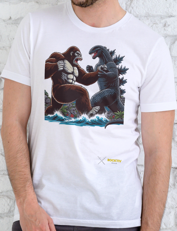 Camiseta - Godzilla x Kong