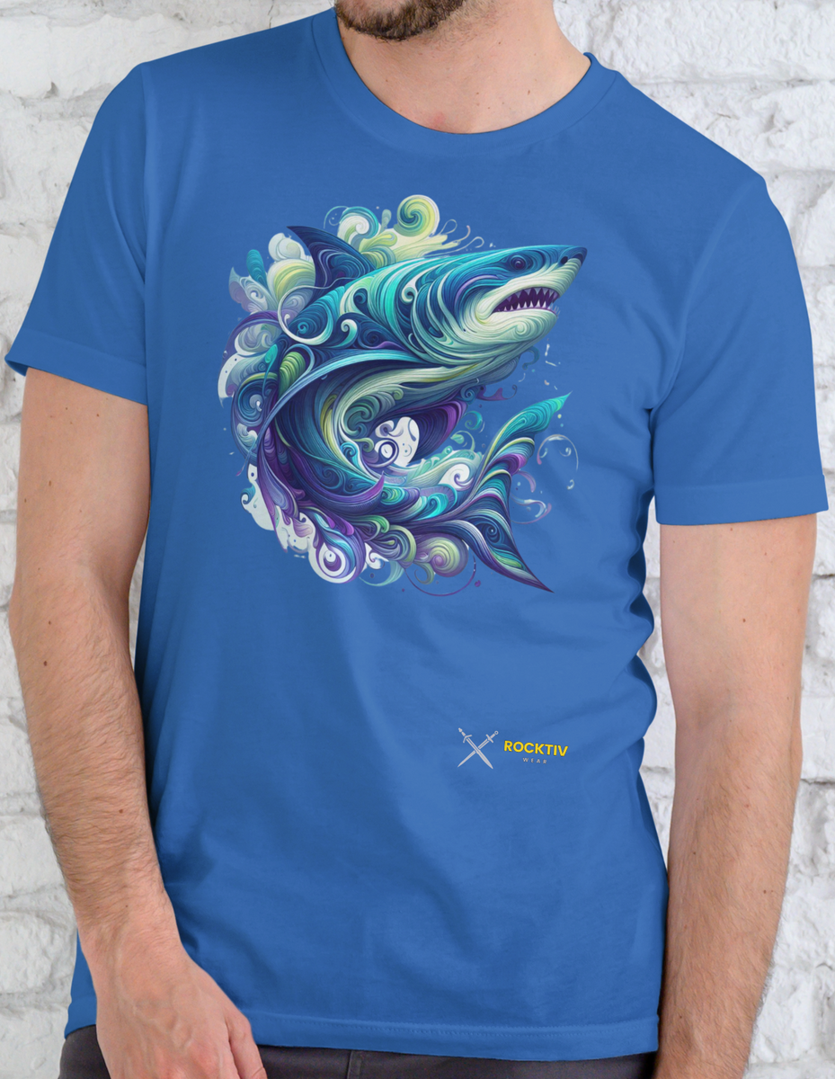 Nome do produto: Camiseta - Tubarão de ondas