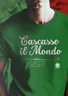 Cascasse Il Mondo Camiseta Italiana