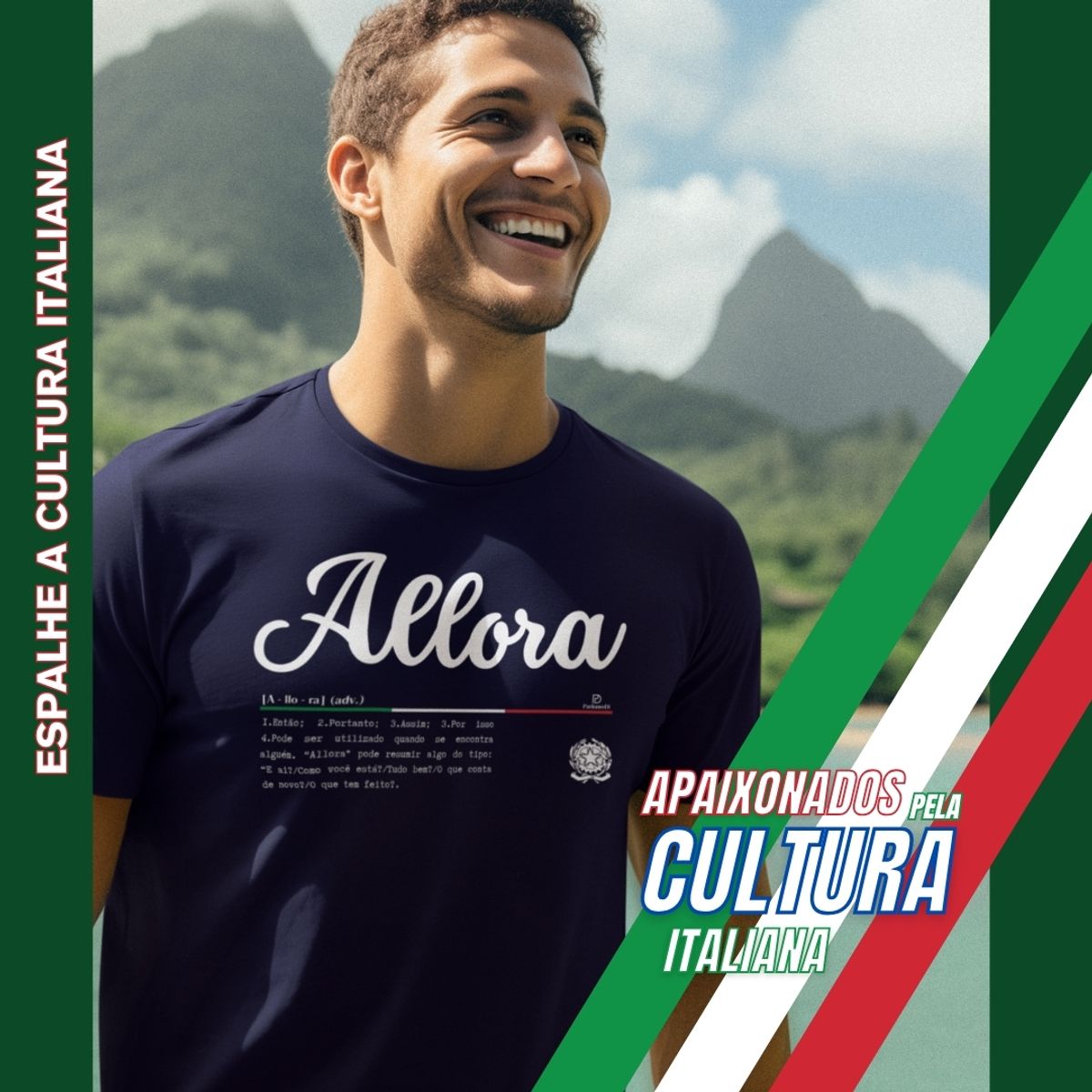 Nome do produto: Camiseta Italia Allora