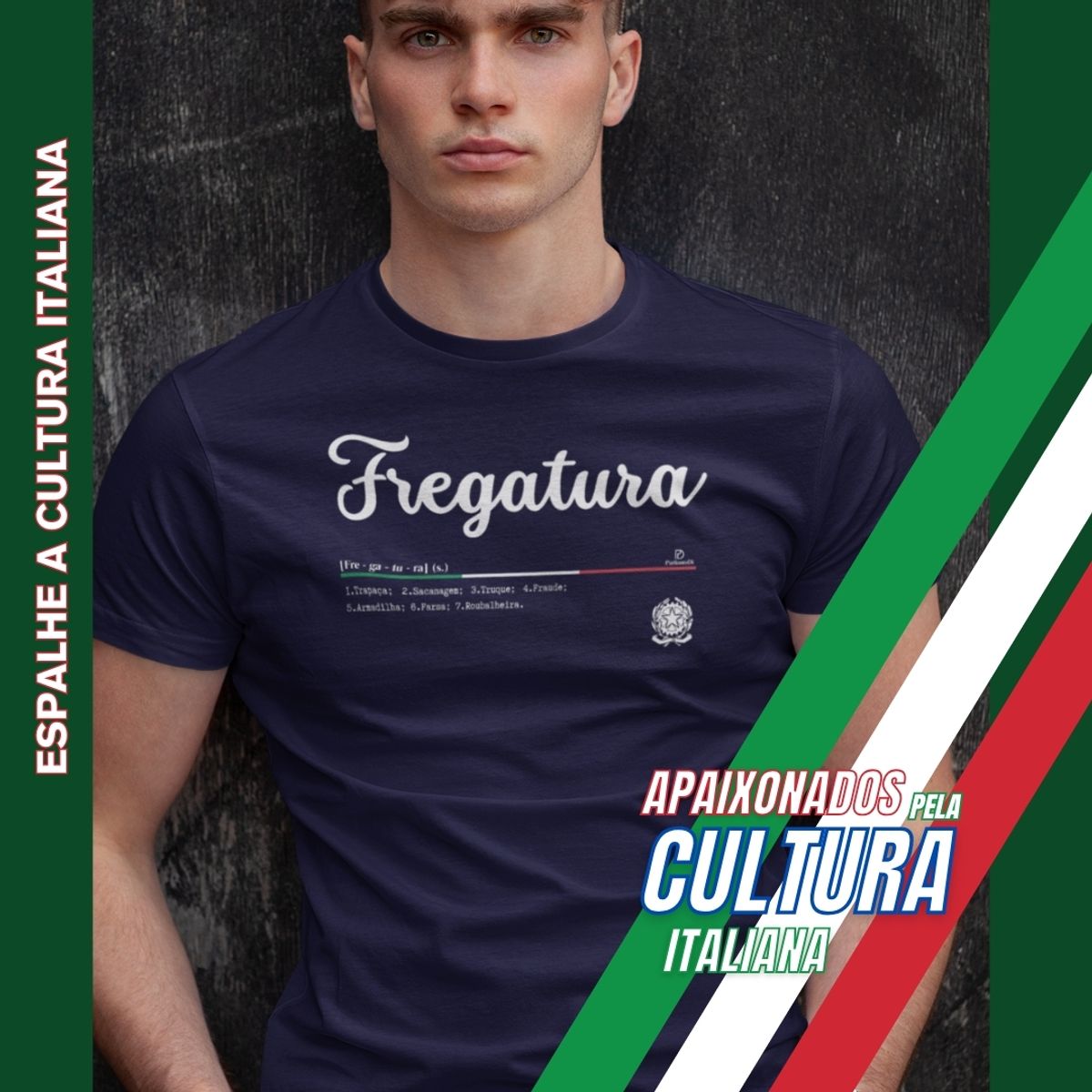 Nome do produto: Camiseta Italia Fregatura