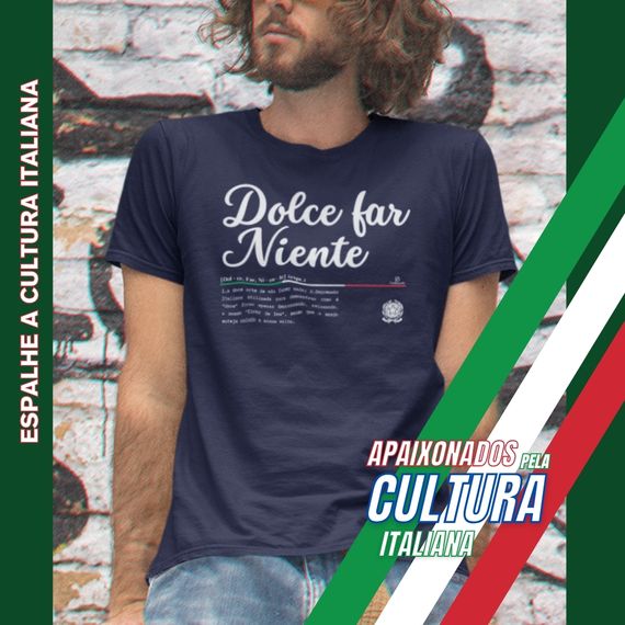 Camiseta Italia Dolce far Niente