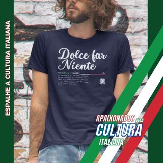 Nome do produtoCamiseta Italia Dolce far Niente