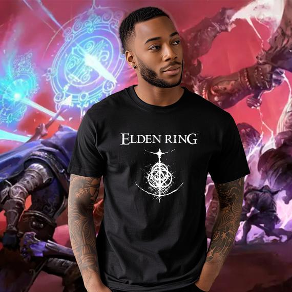 Camiseta Quality - Elden Ring Black