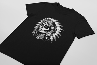 Camiseta Dizbocado Corte Regular - Indígena Apache