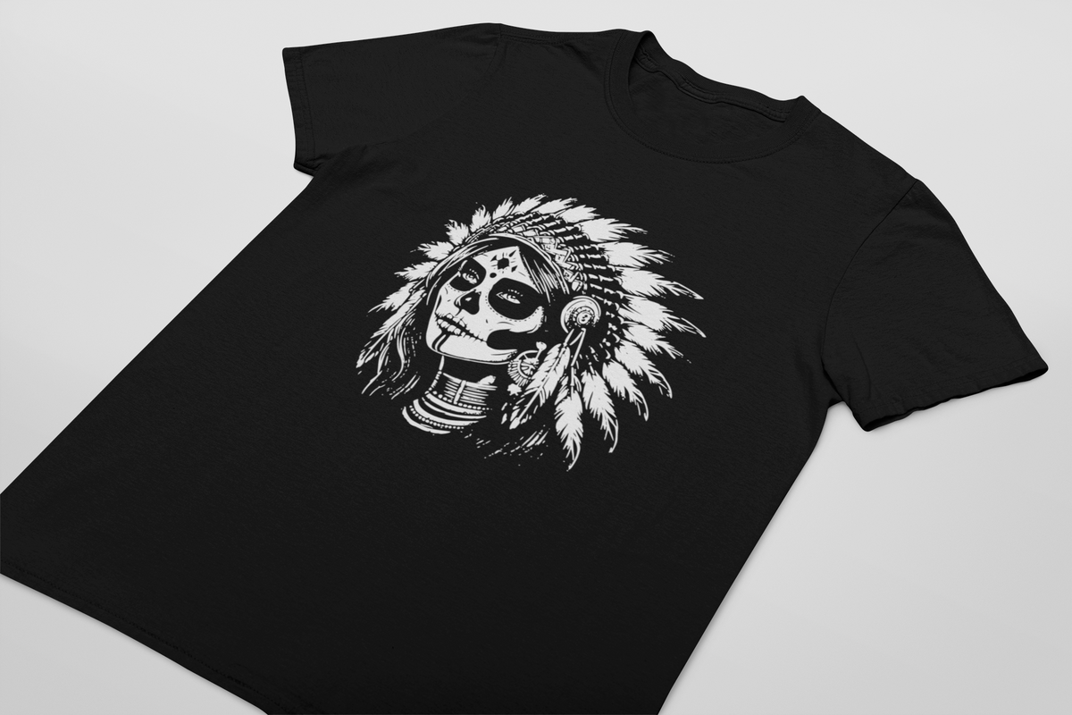 Nome do produto: Camiseta Dizbocado Corte Regular - Indígena Apache