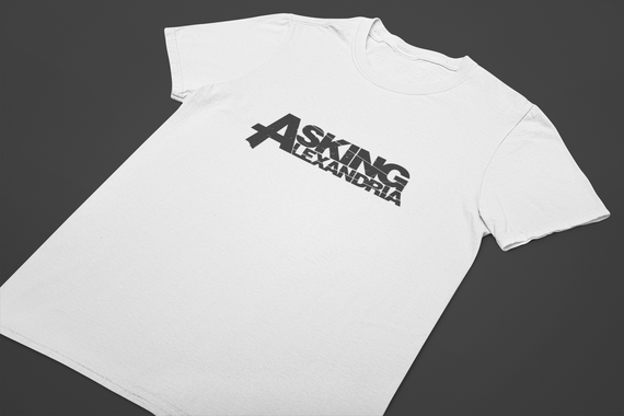 Camiseta Dizbocado Corte Regular - Asking Alexandria
