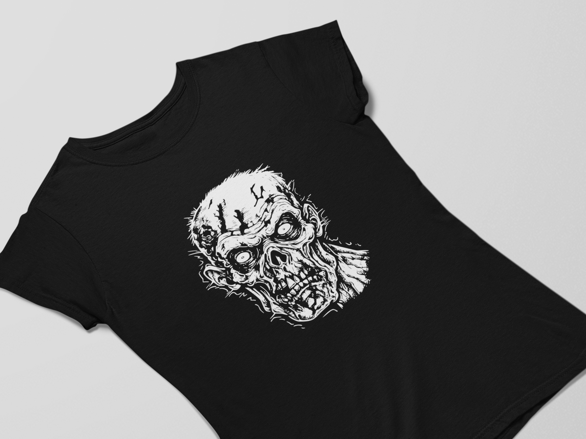 Nome do produto: Camiseta Dizbocado Corte BabyLook - Zombie