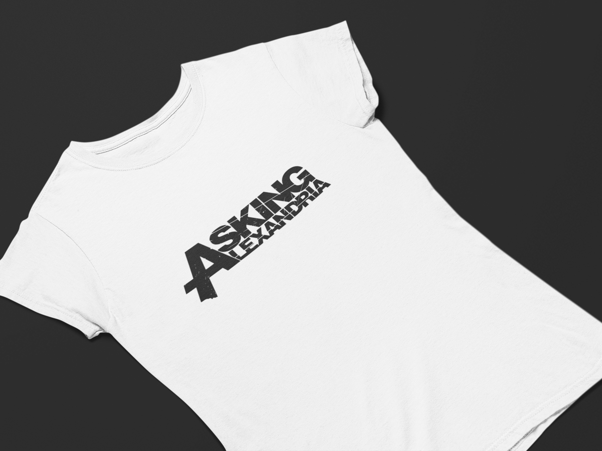 Nome do produto: Camiseta Dizbocado Corte BabyLook - Asking Alexandria