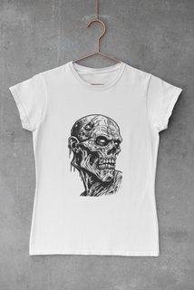 Nome do produtoCamiseta Dizbocado Corte BabyLook - Zombie