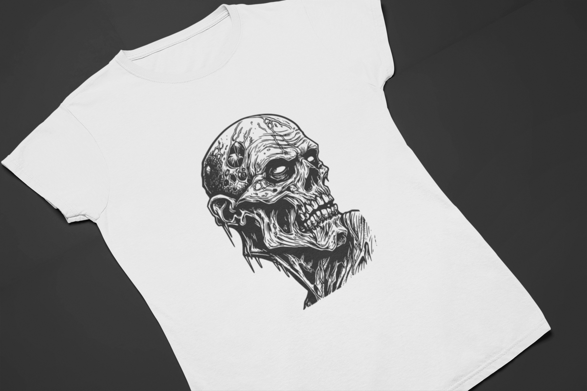 Nome do produto: Camiseta Dizbocado Corte BabyLook - Zombie