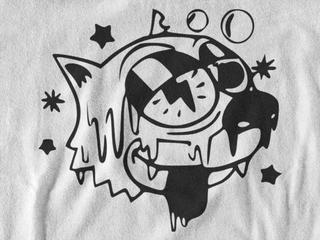 Nome do produtoCamiseta Dizbocado Corte BabyLook - Gato Vintage