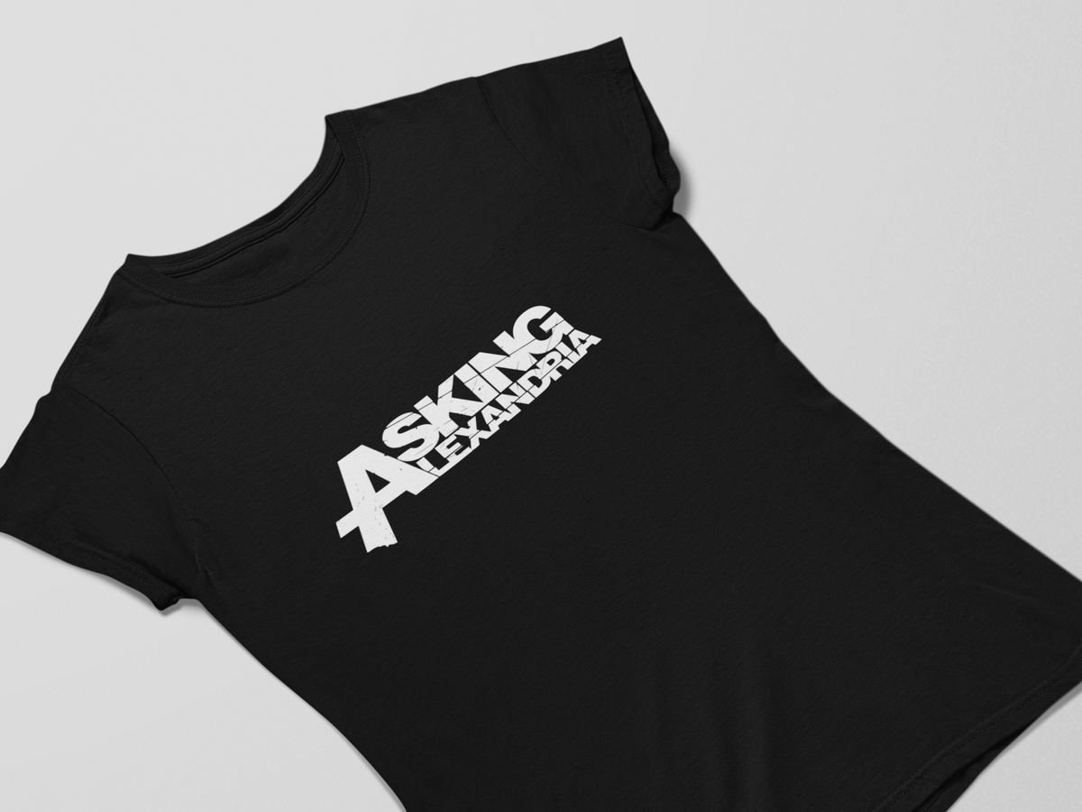 Nome do produto: Camiseta Dizbocado Corte BabyLook - Asking Alexandria 