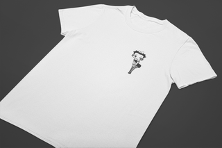 Camiseta Dizbocado Corte Regular - Betty Boop