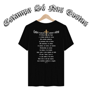 Nome do produtoCamiseta Clássica - Conheci o Paraíso [ESTAMPA SÓ NAS COSTAS]