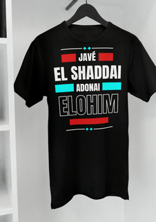Nome do produtoCamisa Masculina - Javé El Shaddai Adonai Elohim