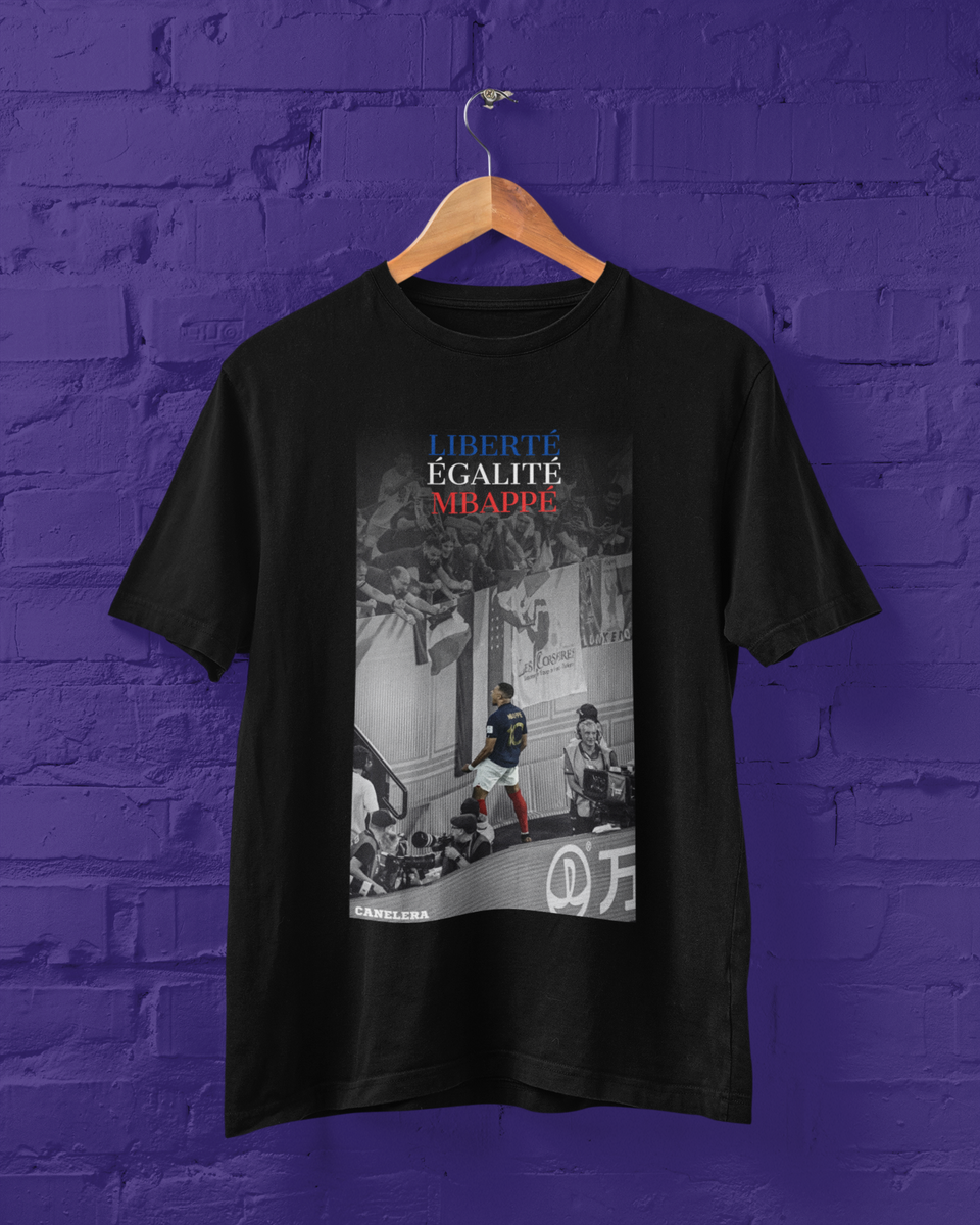 Nome do produto: Camiseta Liberté, Egalité, Mbappé