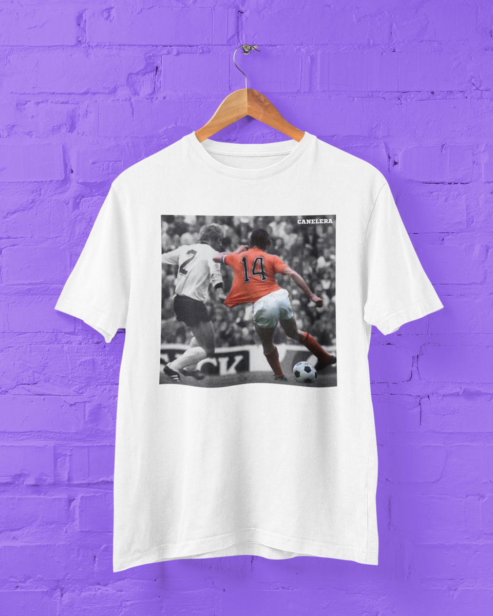 Nome do produto: Camiseta The Cruyff Turn - Holanda 74