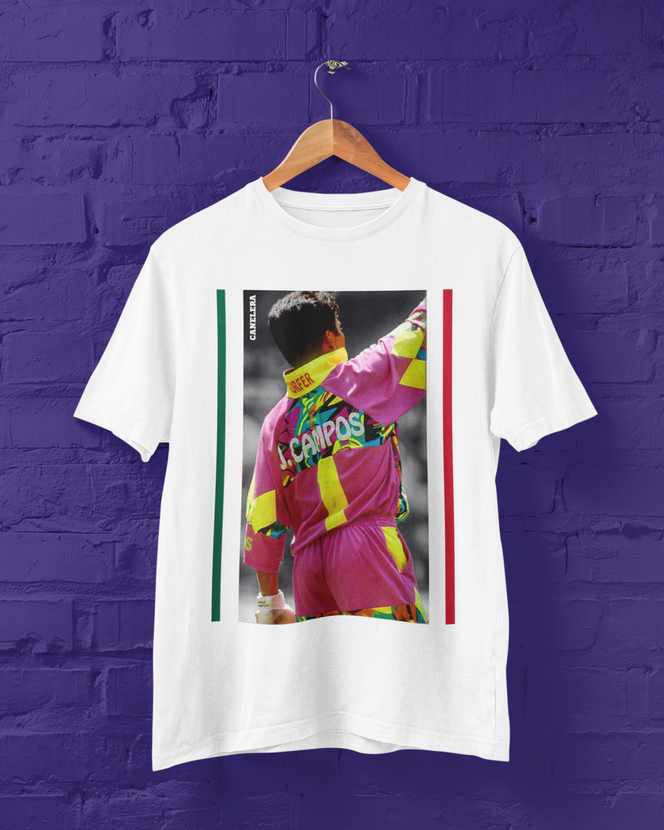 Nome do produto: Camiseta Pequeno Grande Arqueiro - Jorge Campos 94