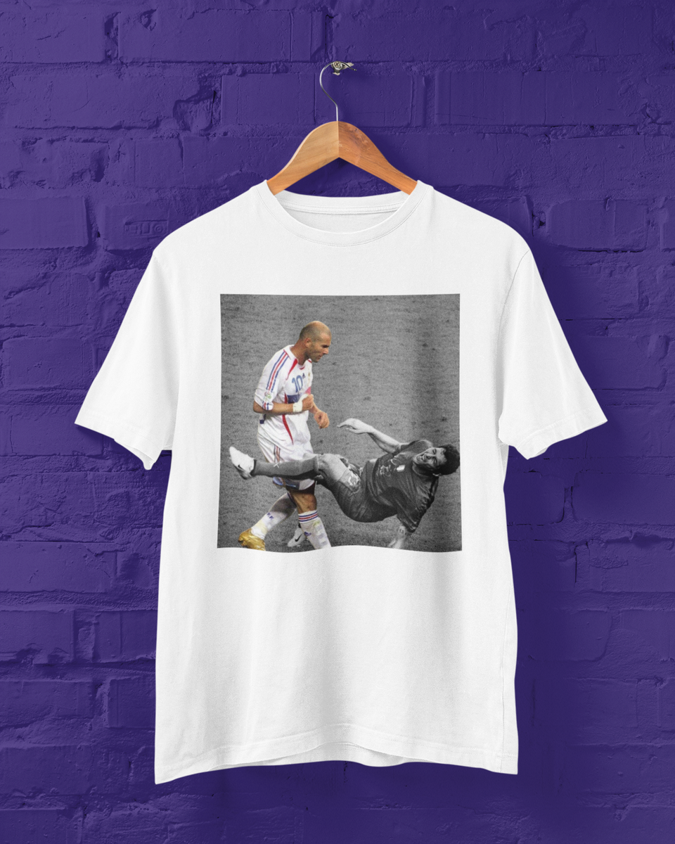 Nome do produto: Camiseta Zinedine Headbutt - Zidane 2006