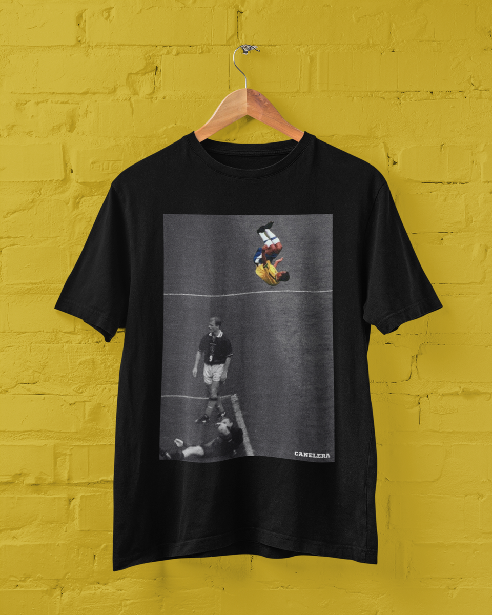 Nome do produto: Camiseta Cafu vs Escócia - Copa 98