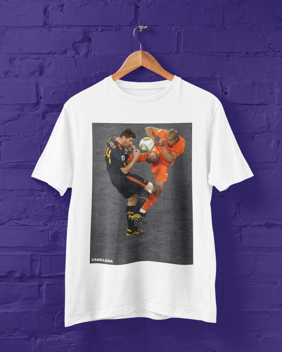 Nome do produto: Camiseta Segue o Jogo - Espanha vs Holanda 2010