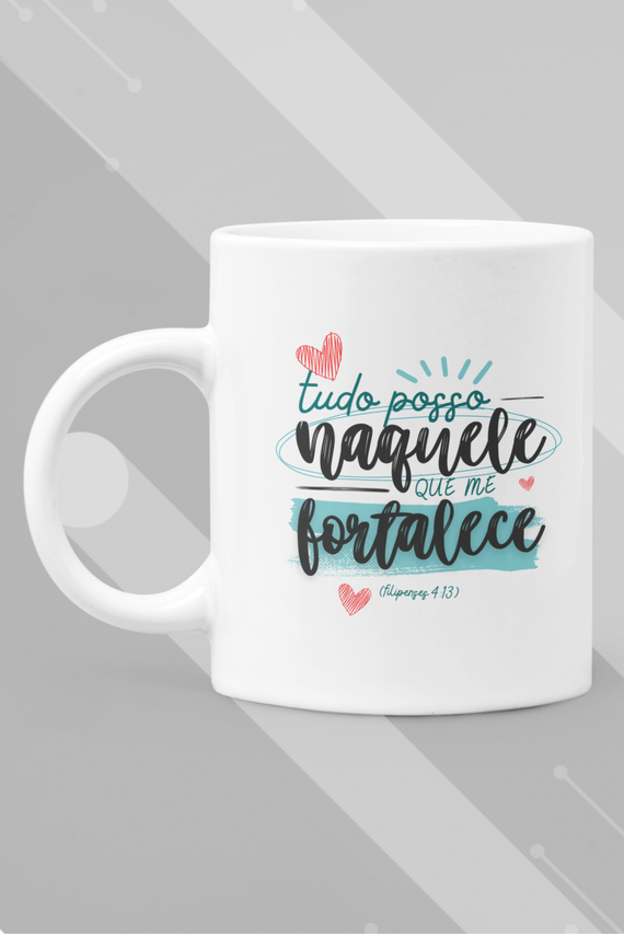 Caneca: Tudo Posso