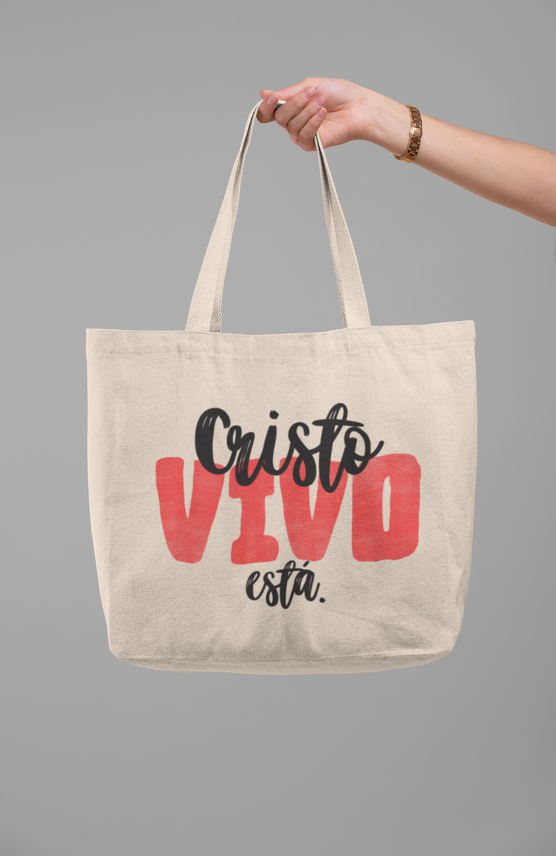 Eco Bag: Cristo Vivo Está