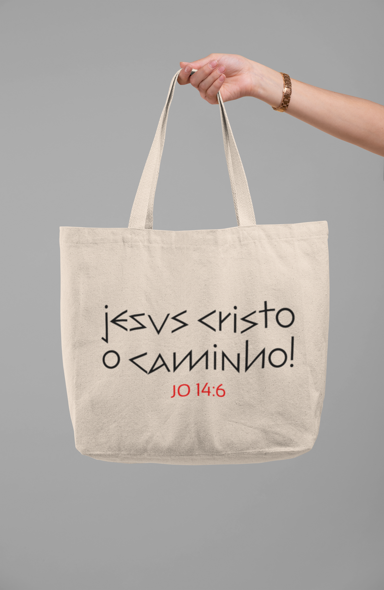 Nome do produto: Eco Bag: Jesus Cristo o Caminho