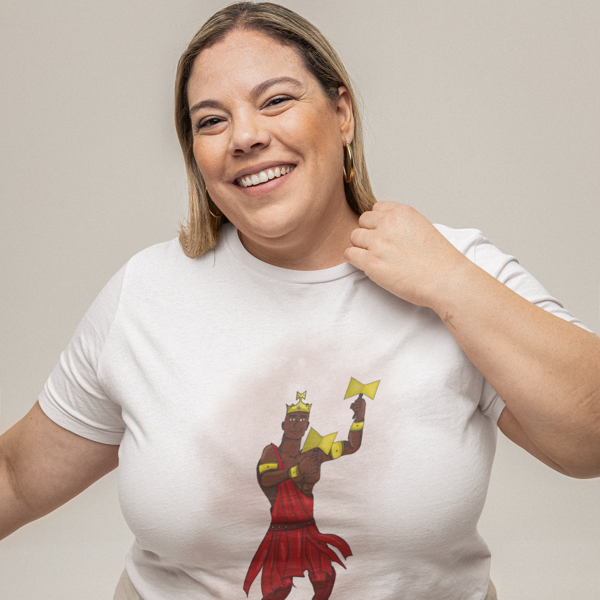 Nome do produto: Camiseta Plus Size Xango I