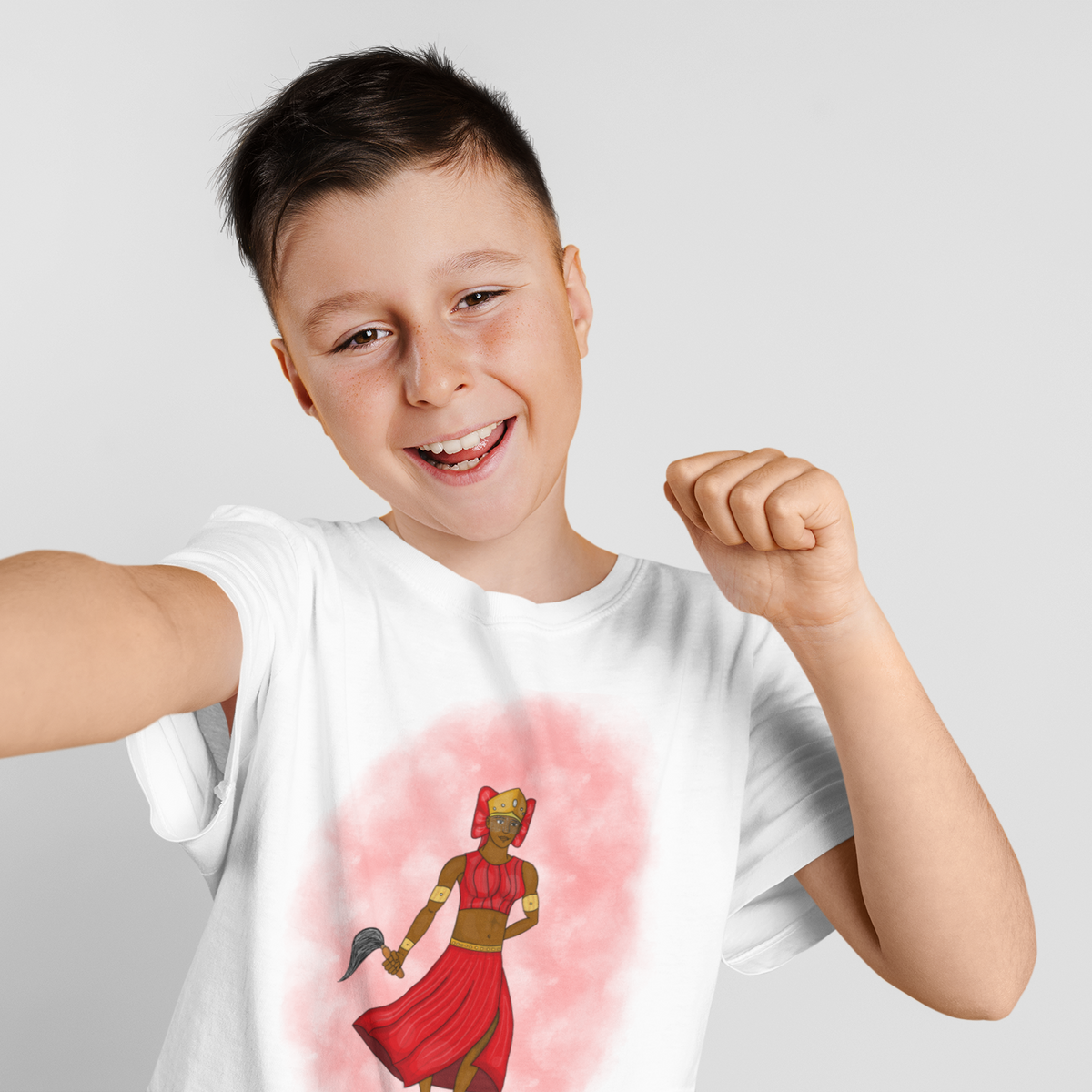 Nome do produto: Camiseta Infantil Iansã I (2 a 8)