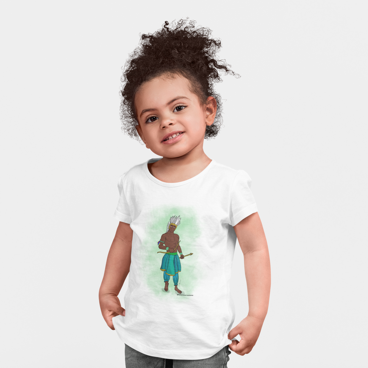 Nome do produto: Camiseta Infantil Oxossi I (2 a 8)