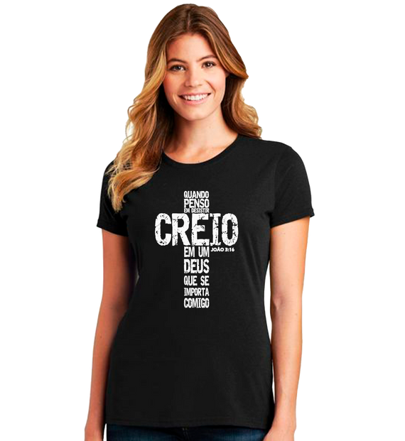 Camiseta Cristã: João 3:16 - Unissex